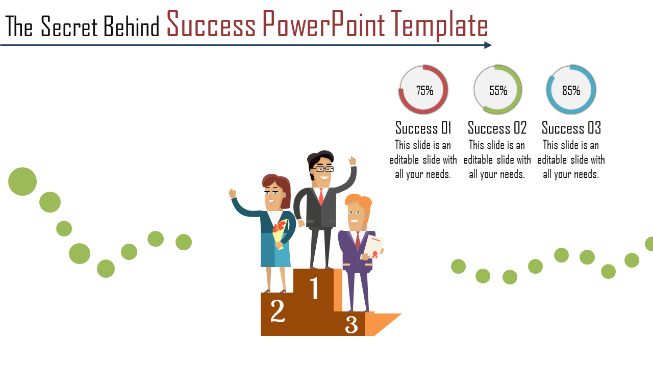 success powerpoint template-The Secret Behind Success Powerpoint Template